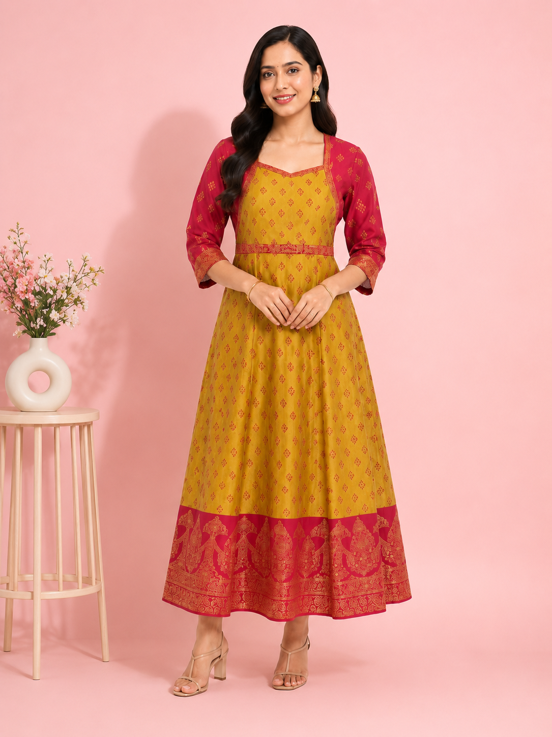 Anarkali Gown