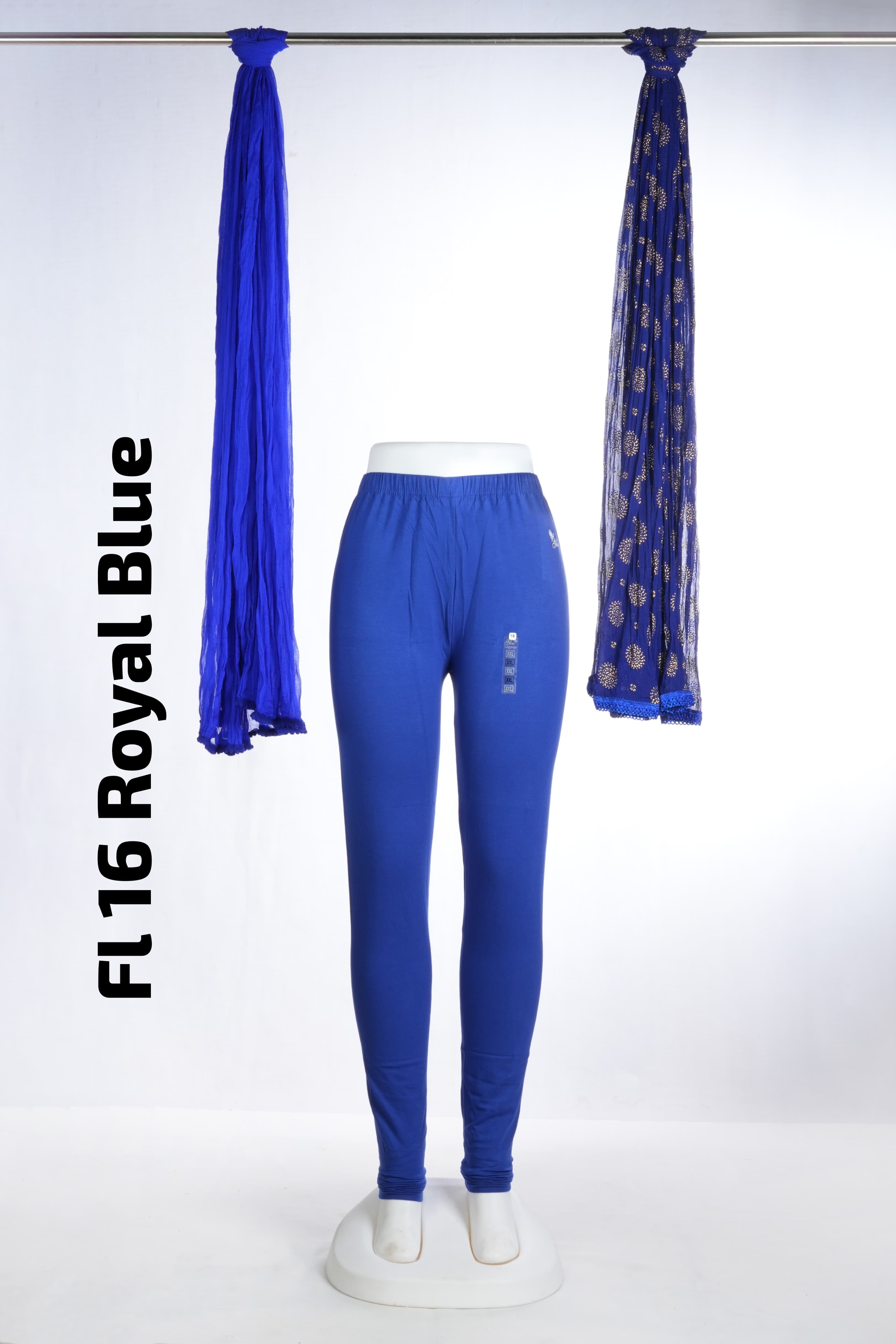 Premium Full Length Leggings (FL 16 Royal Blue)