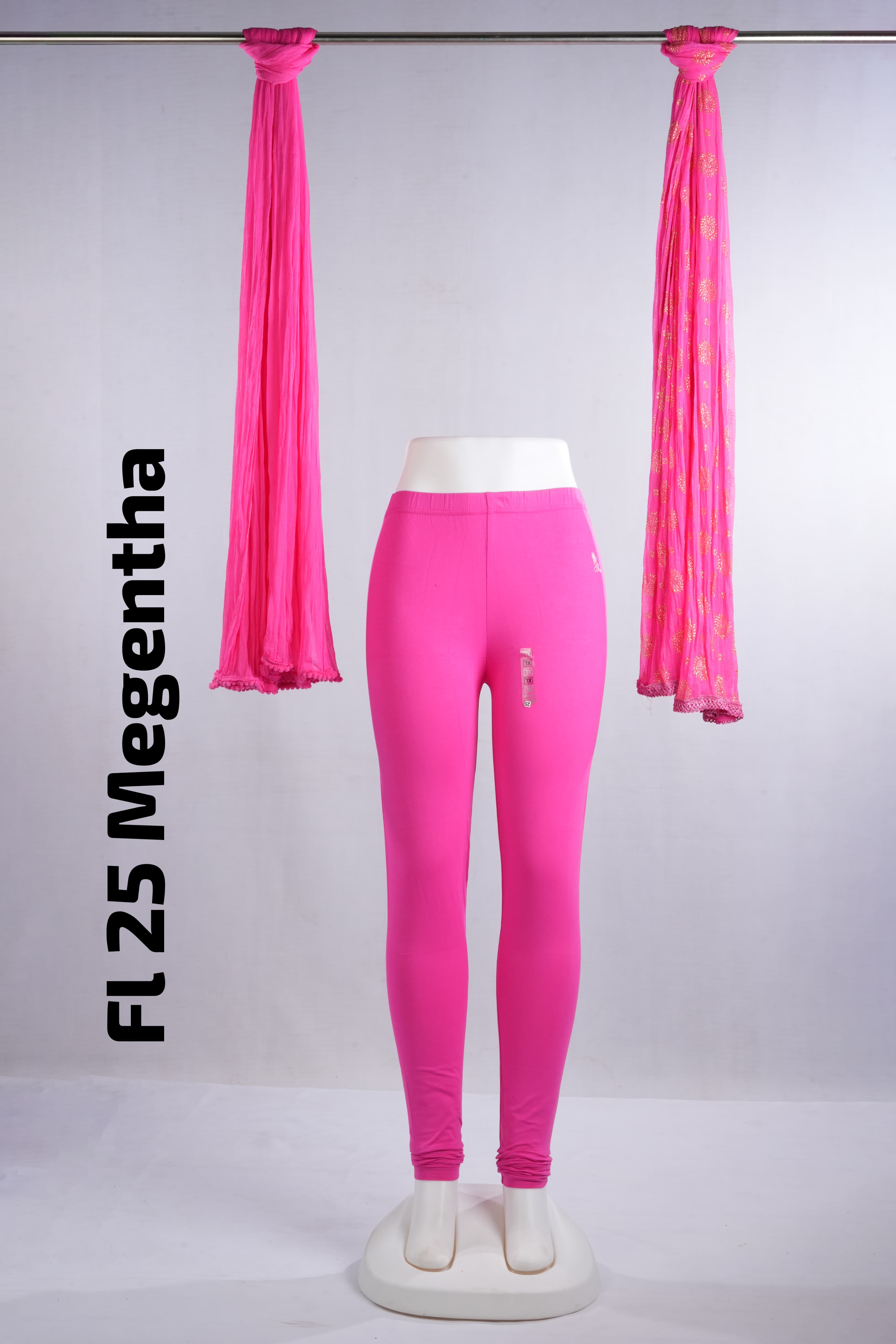 Premium Full Length Leggings (FL 25 Megenta)