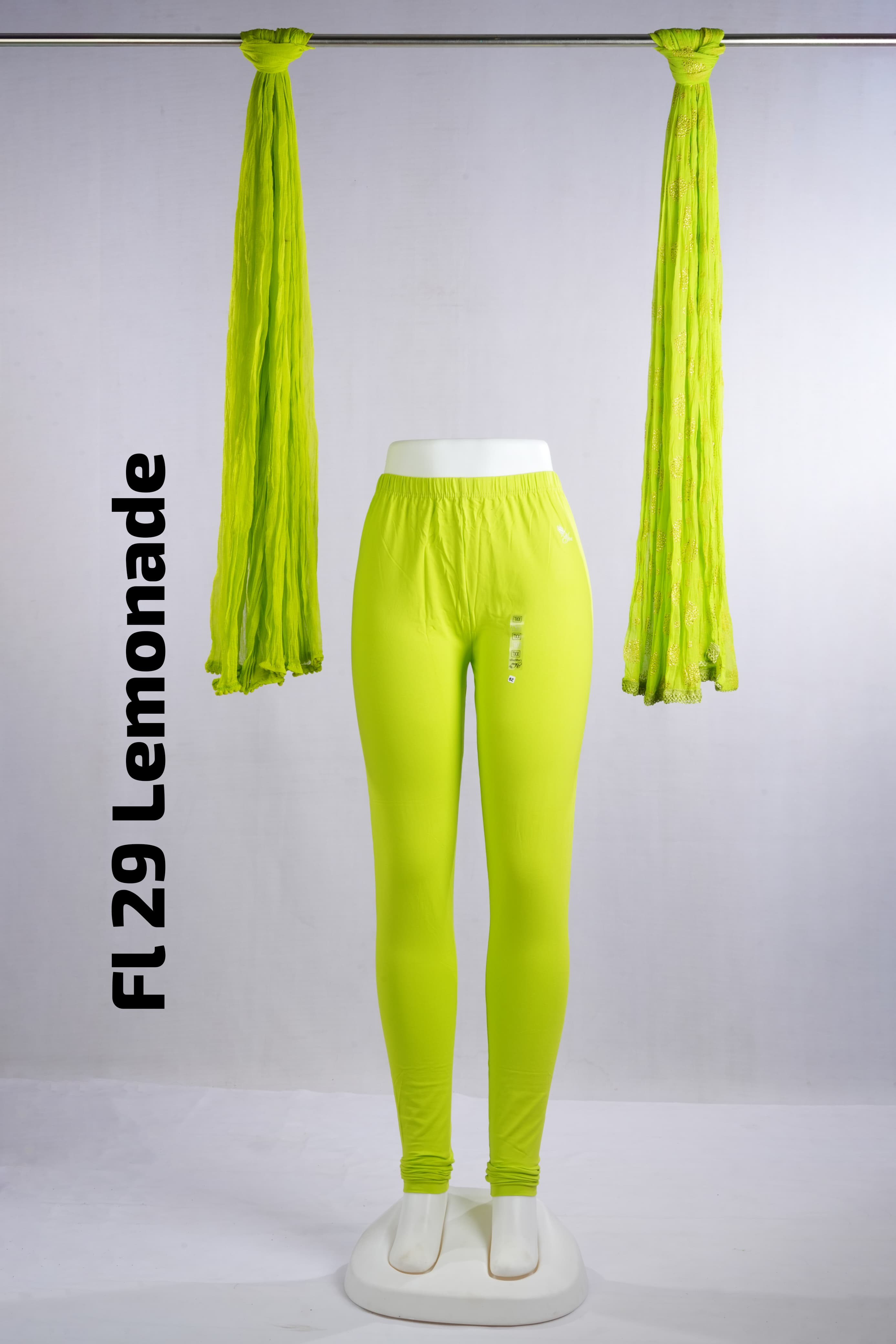 Premium Full Length Leggings (FL 29 Lemonade)