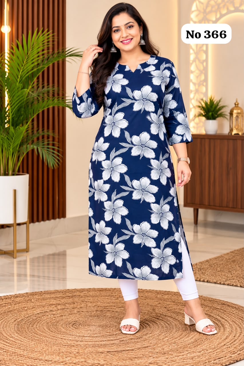 Avaasa Side Open Kurtis (366)