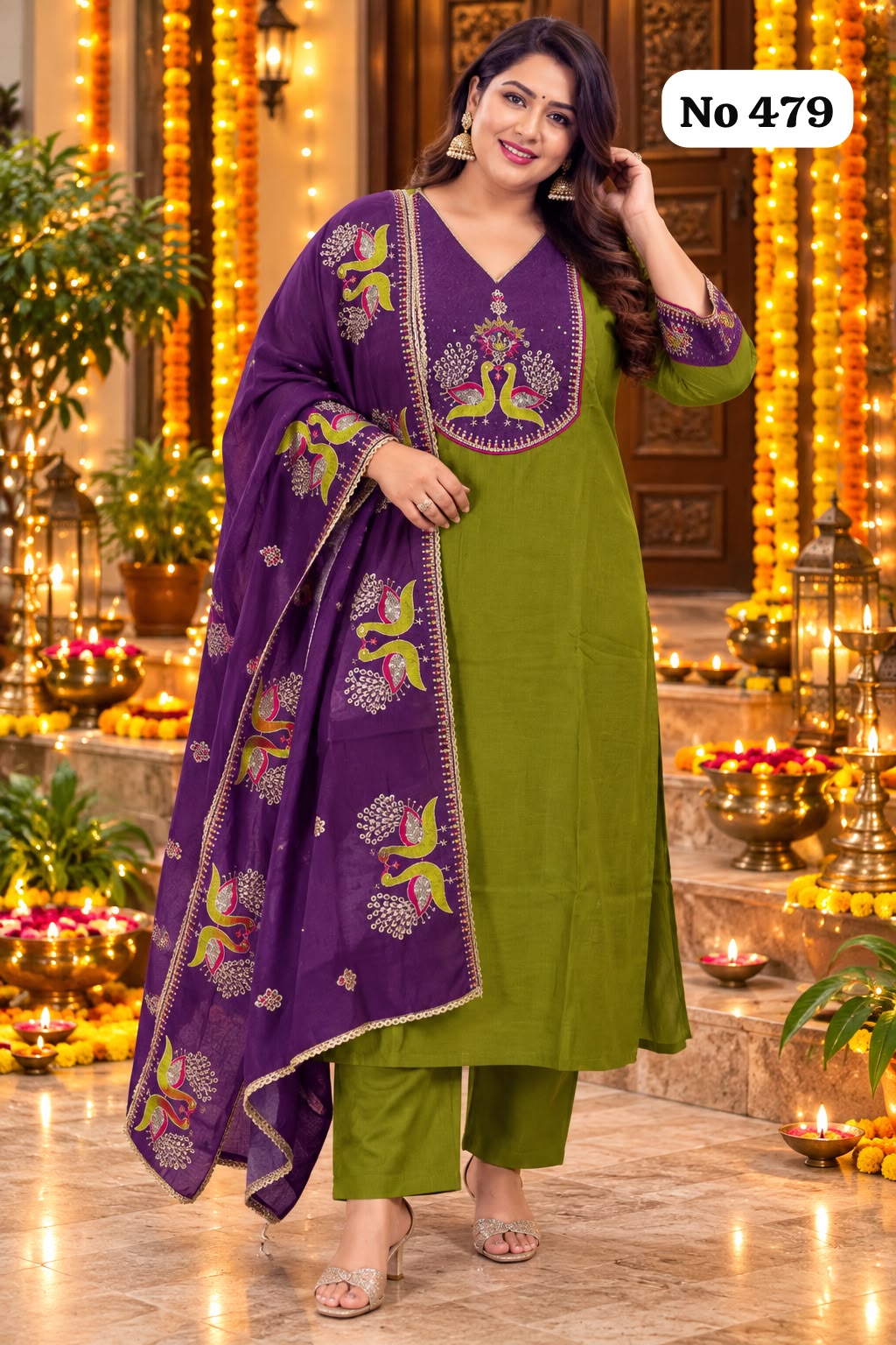 💃Premium Vertican 3Pcs Set(479) (Plus-size)
