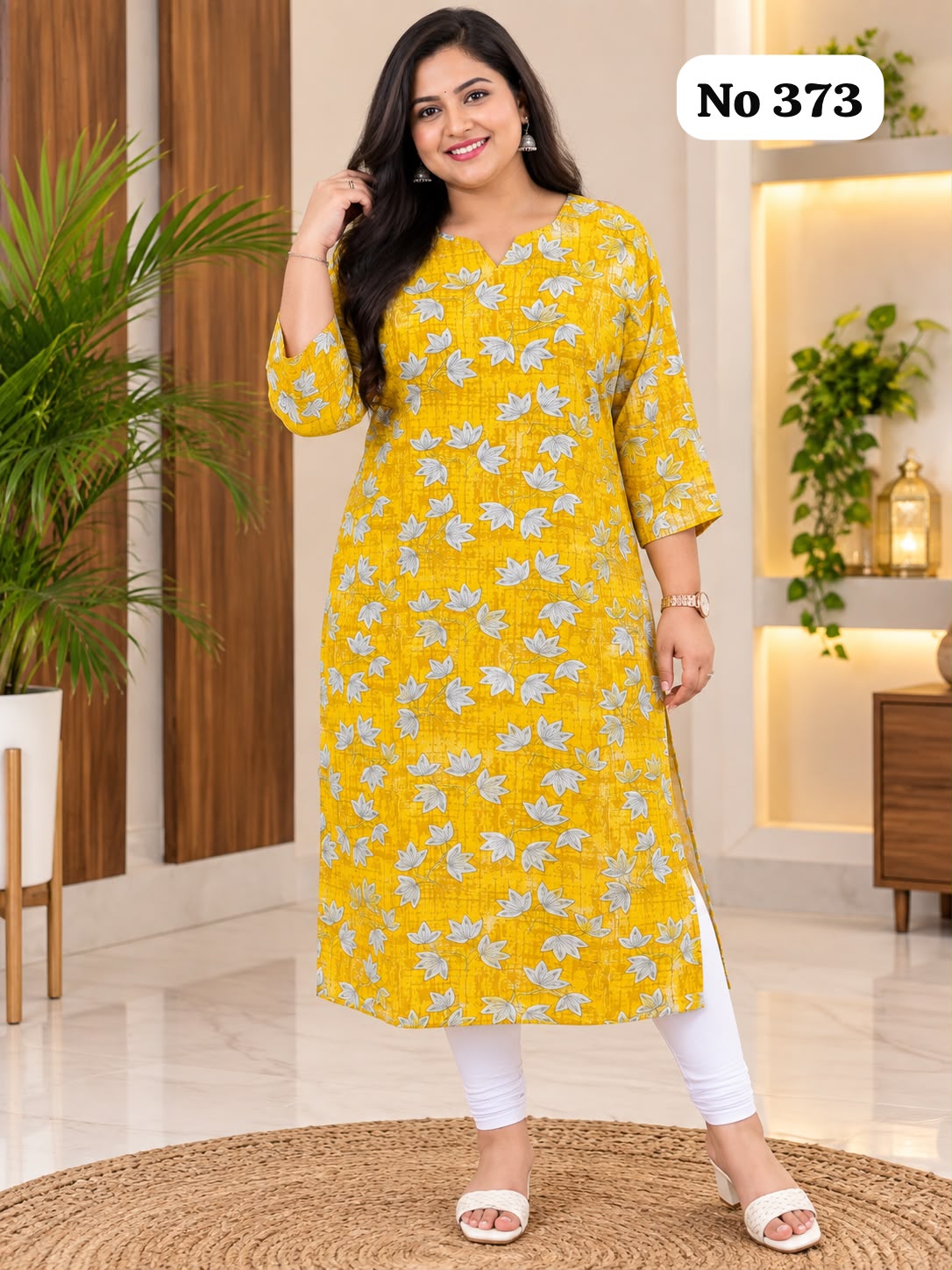 Avaasa Side Open Kurtis(373)