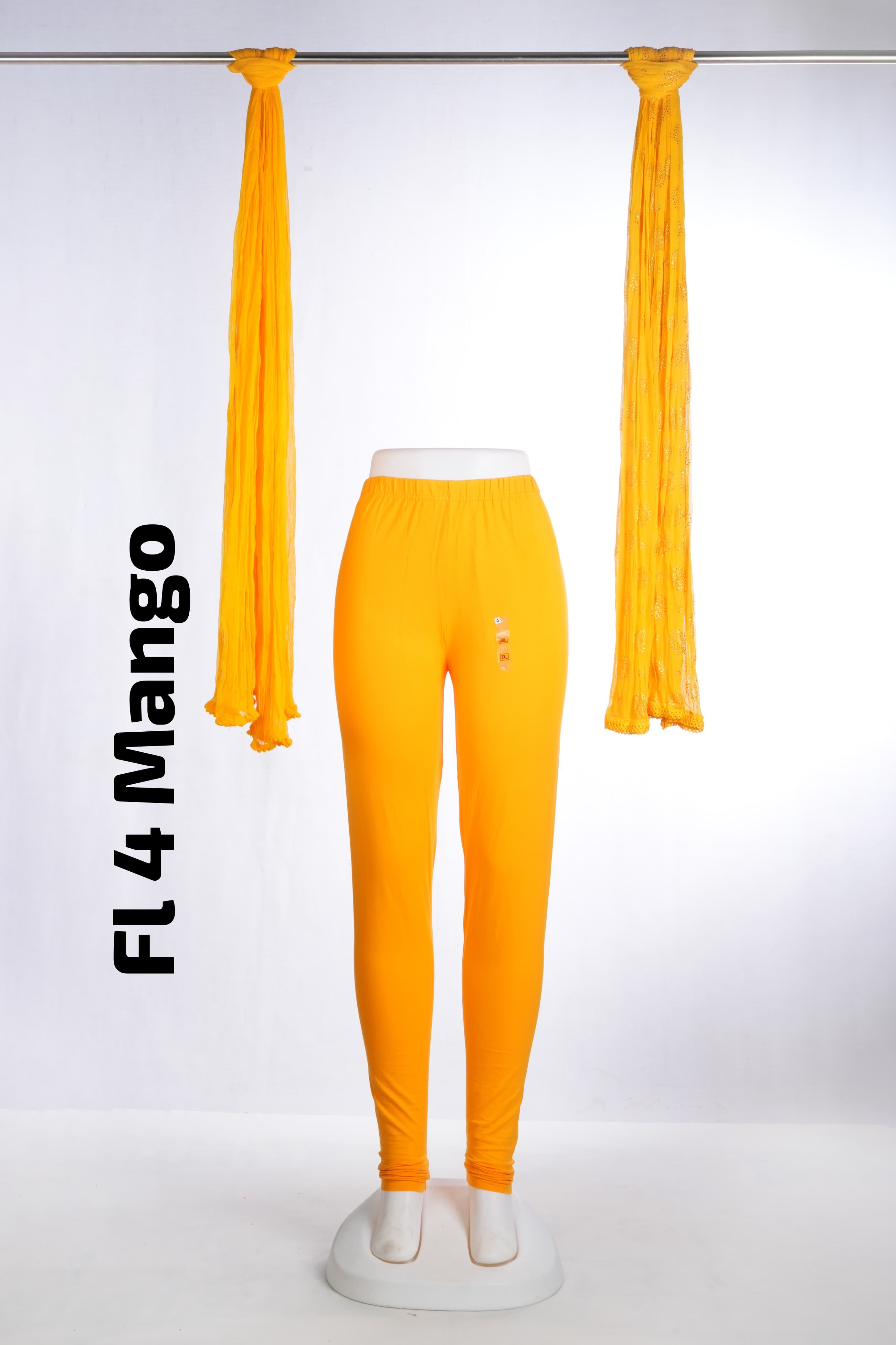 Premium Full Length Leggings (FL 4 Mango)