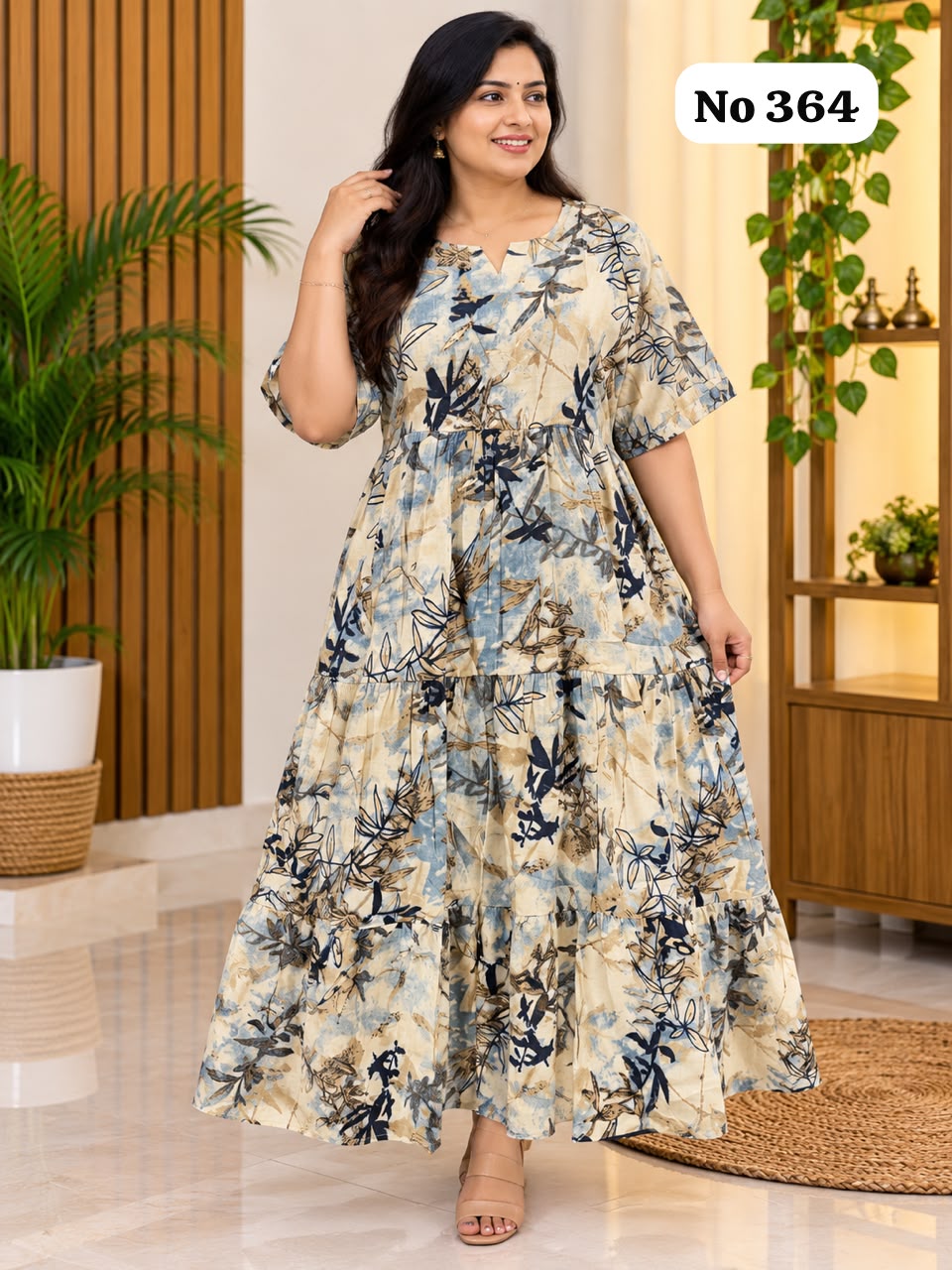 🥰Silk Maxi Gown (364)