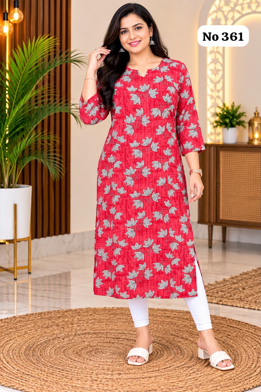 Avaasa Side Open Kurtis (361)