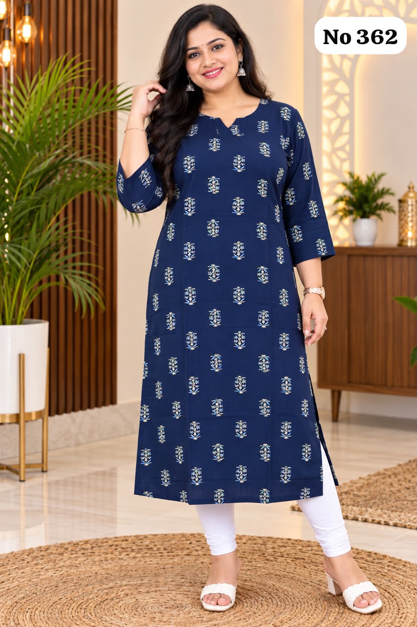 Avaasa Side Open Kurtis(362)