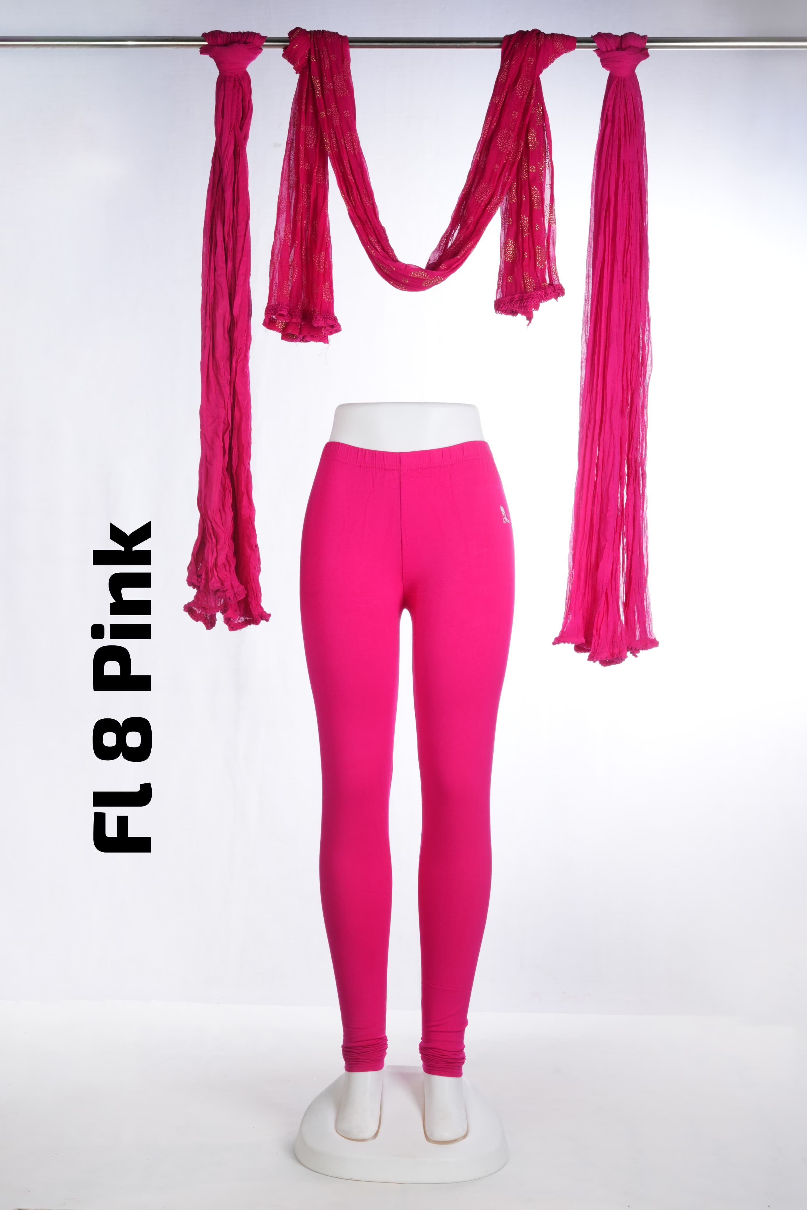 Premium Full Length Leggings (FL 8 Pink)