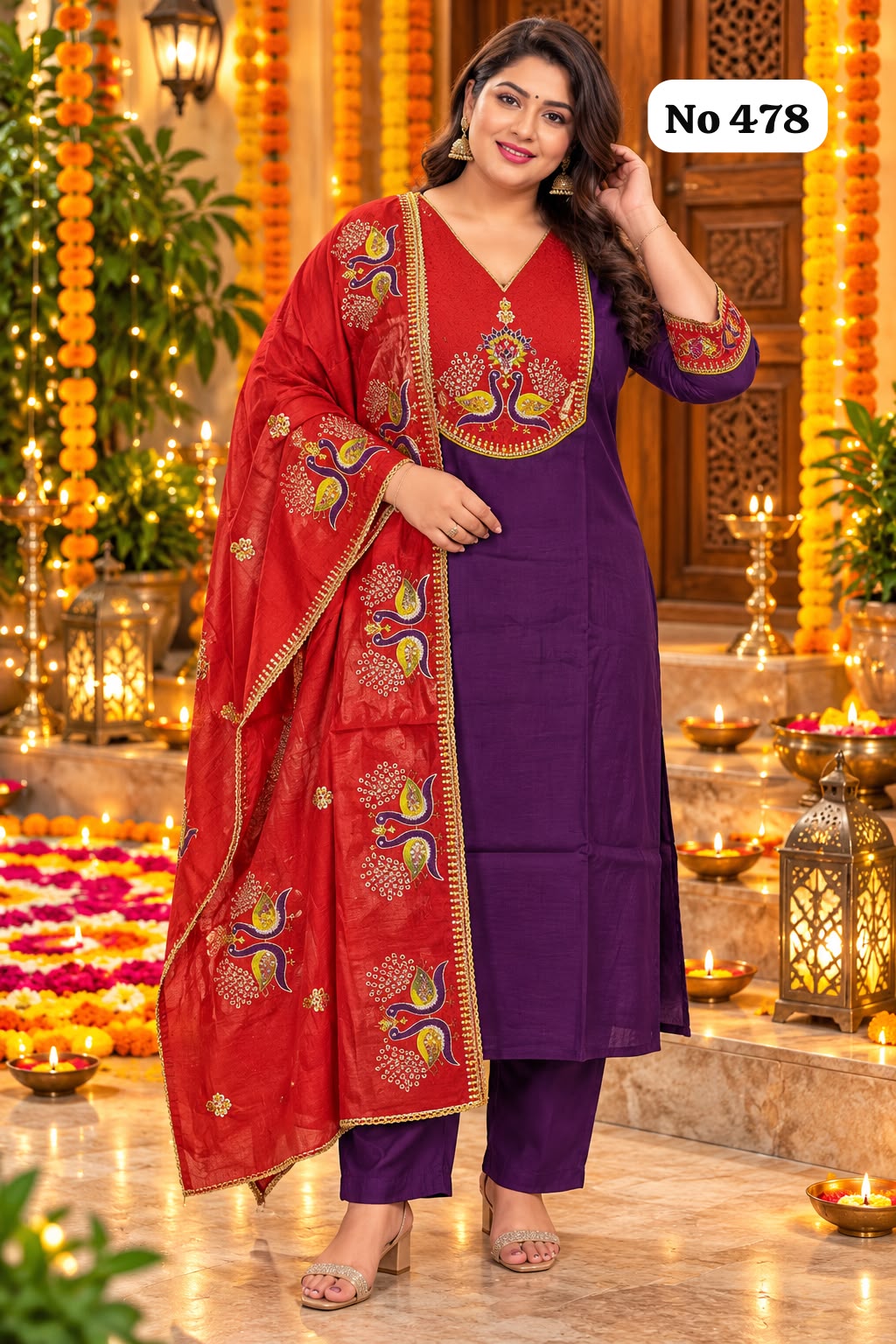 💃Premium Vertican 3Pcs Set(478)(plus-size)