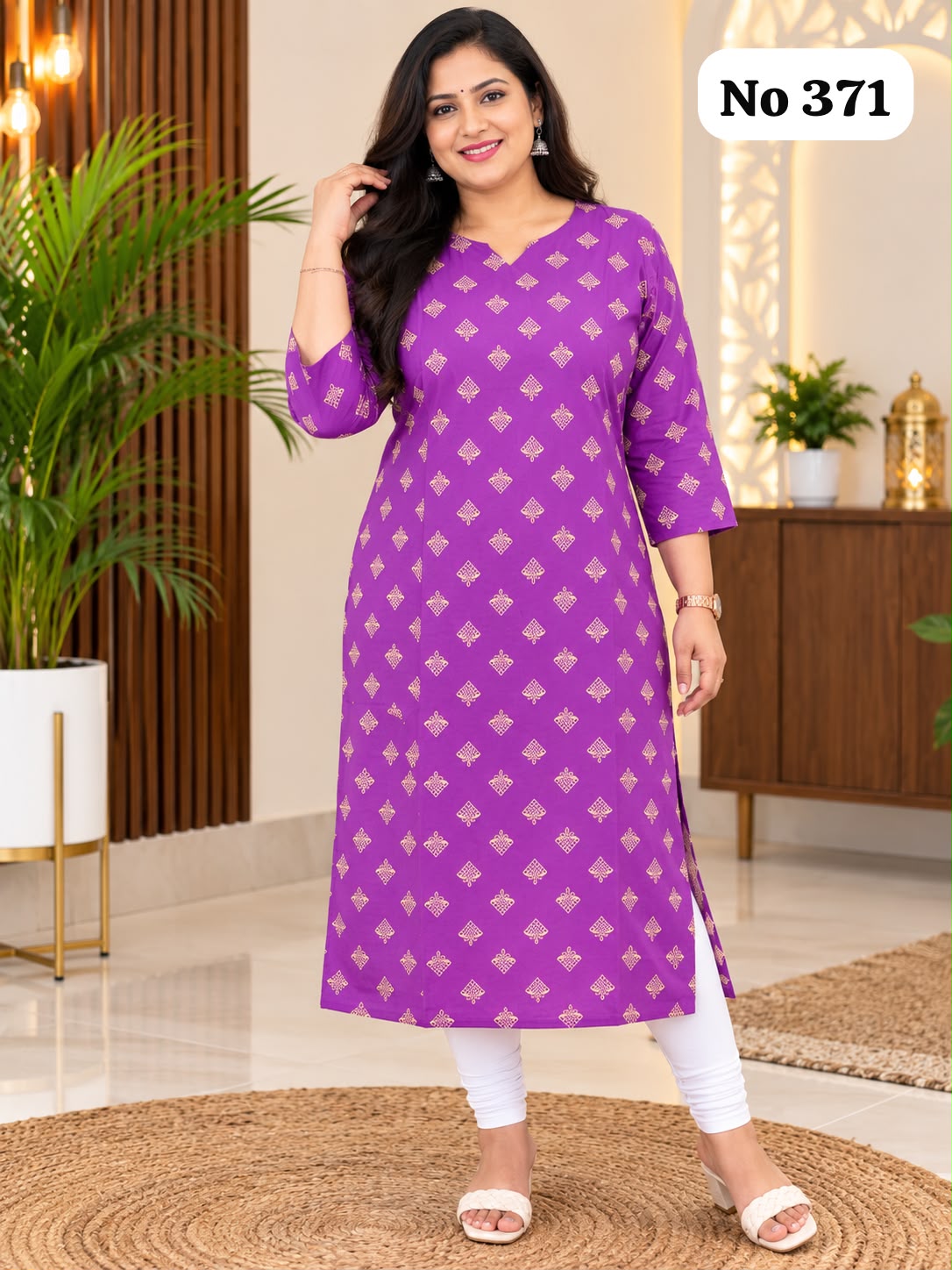 Avaasa Side Open Kurtis(371)