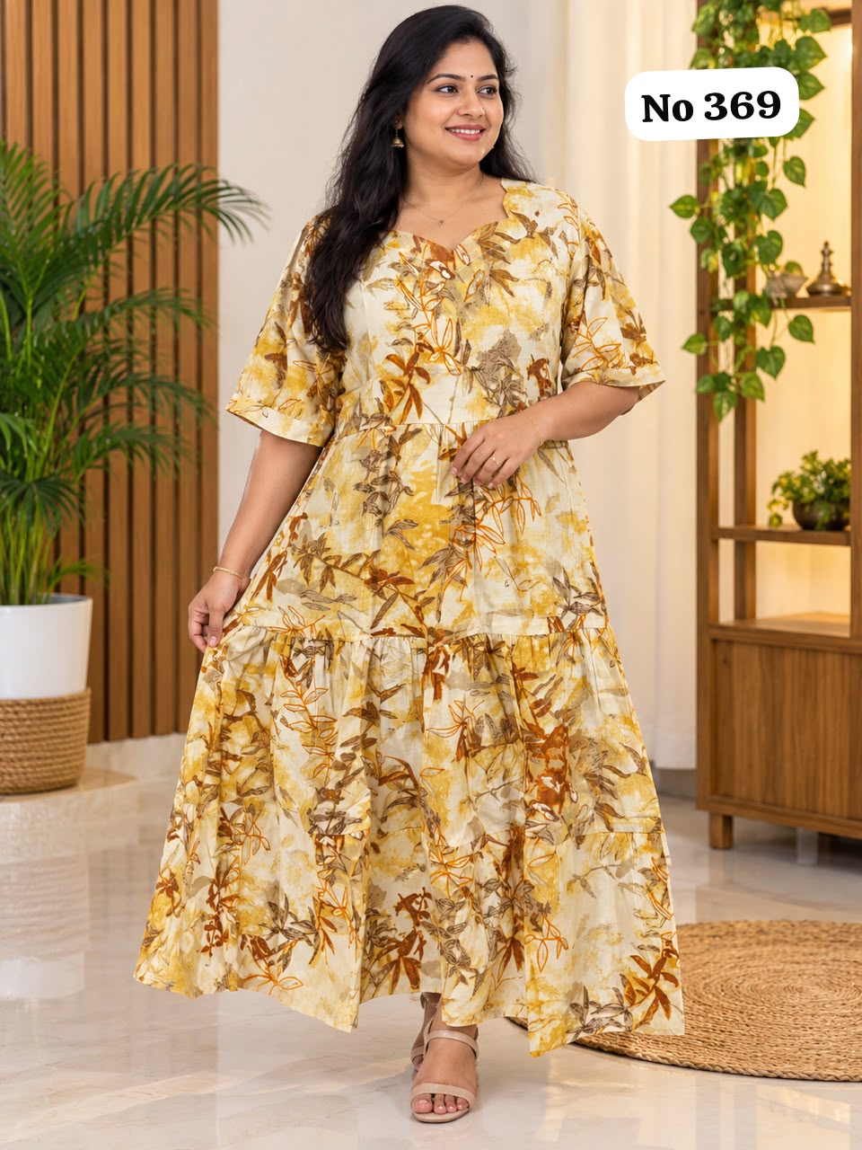 🥰Silk Maxi Gown (369)