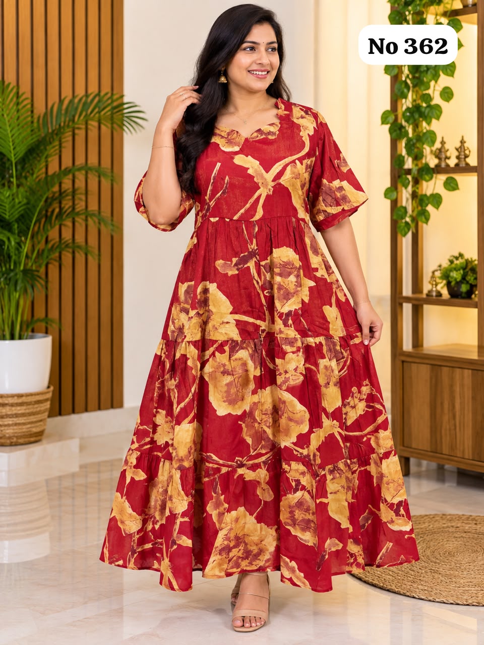 🥰Silk Maxi Gown (362)