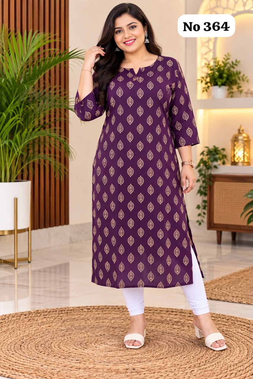 Avaasa Side Open Kurtis(364)