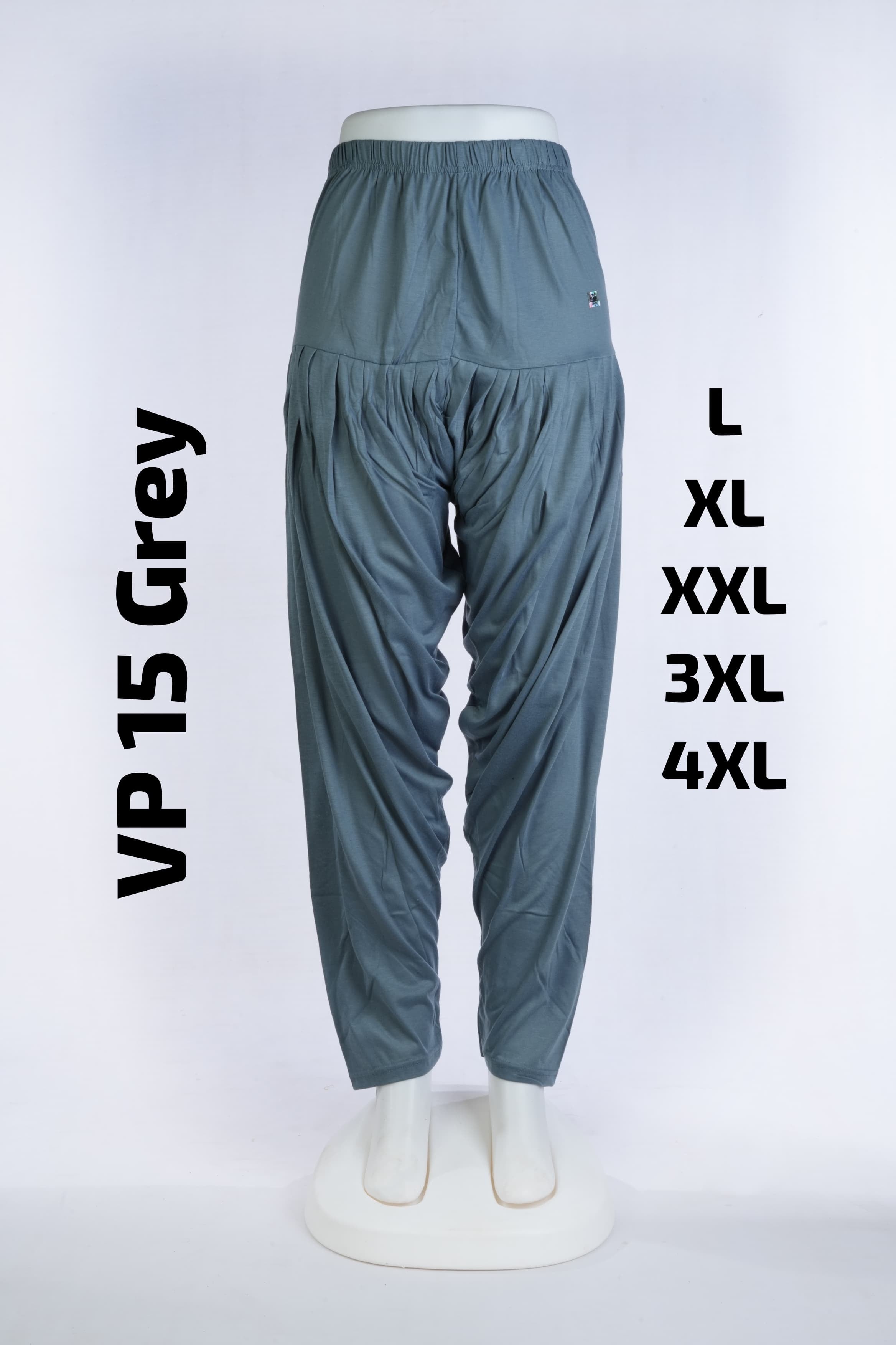 Premium Viscose Patiyala (VP 15 Grey)