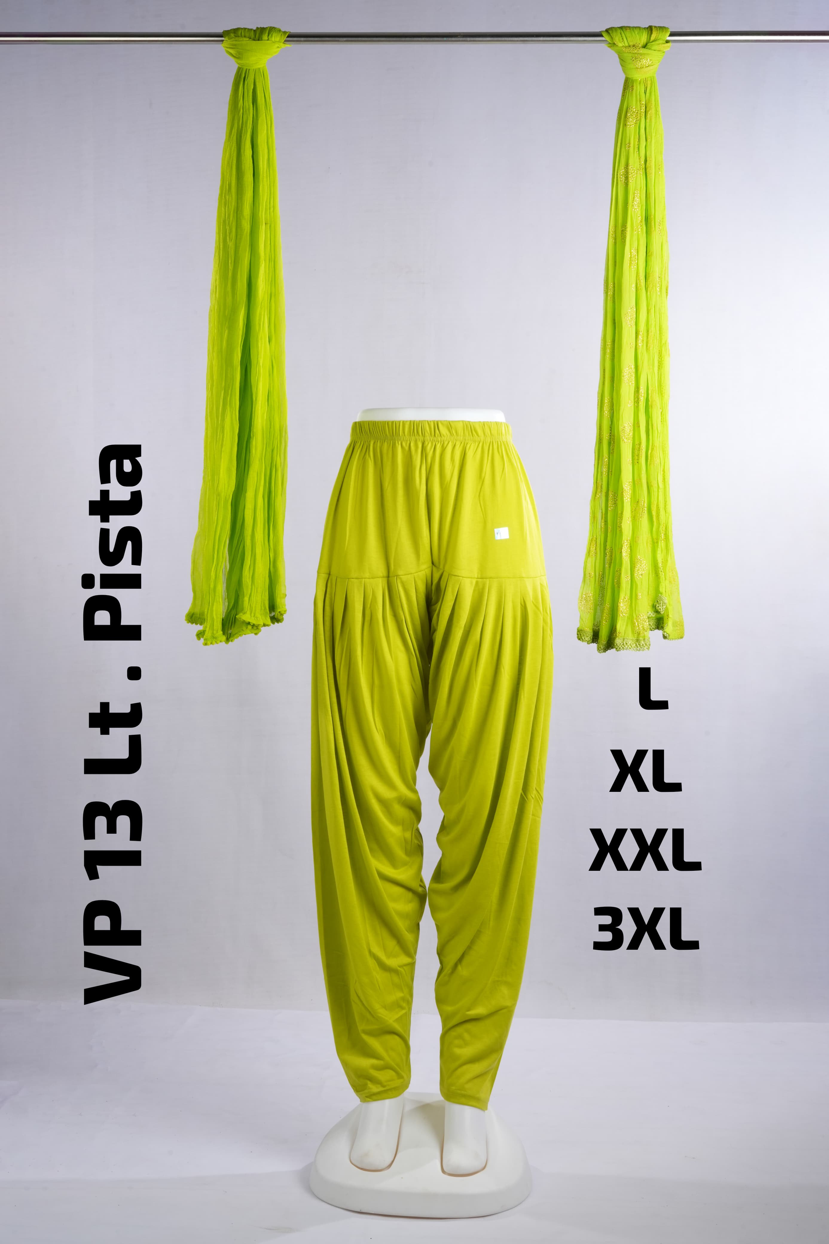 Premium Viscose Patiyala (VP 13 Light Pista)