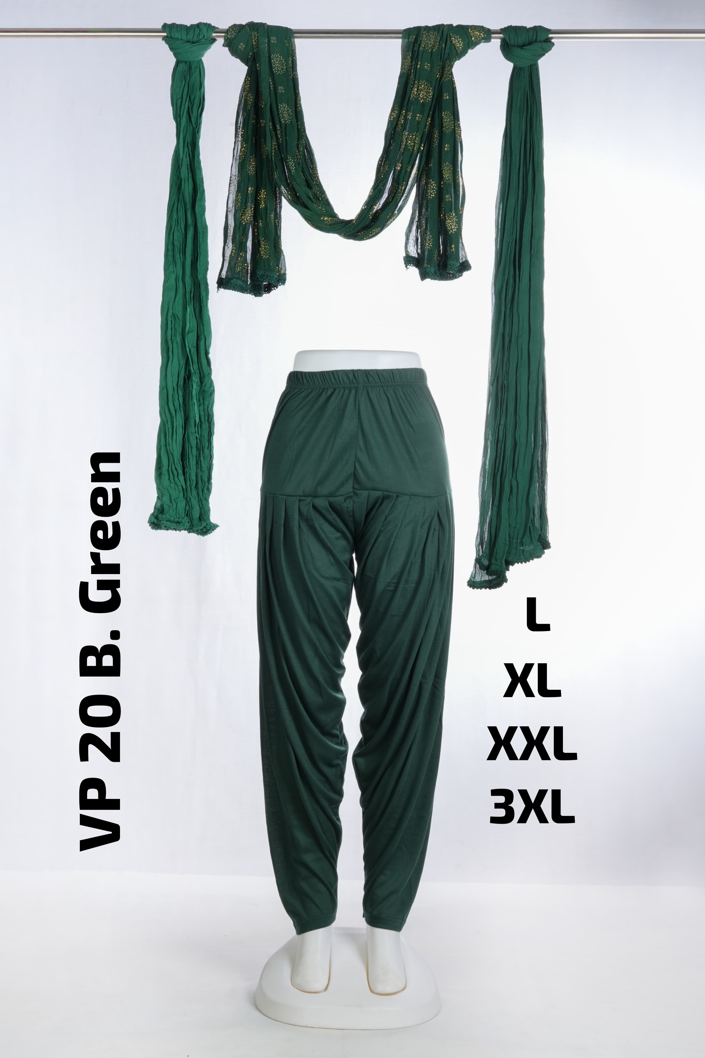 Premium Viscose Patiyala (VP 20 B.Green)