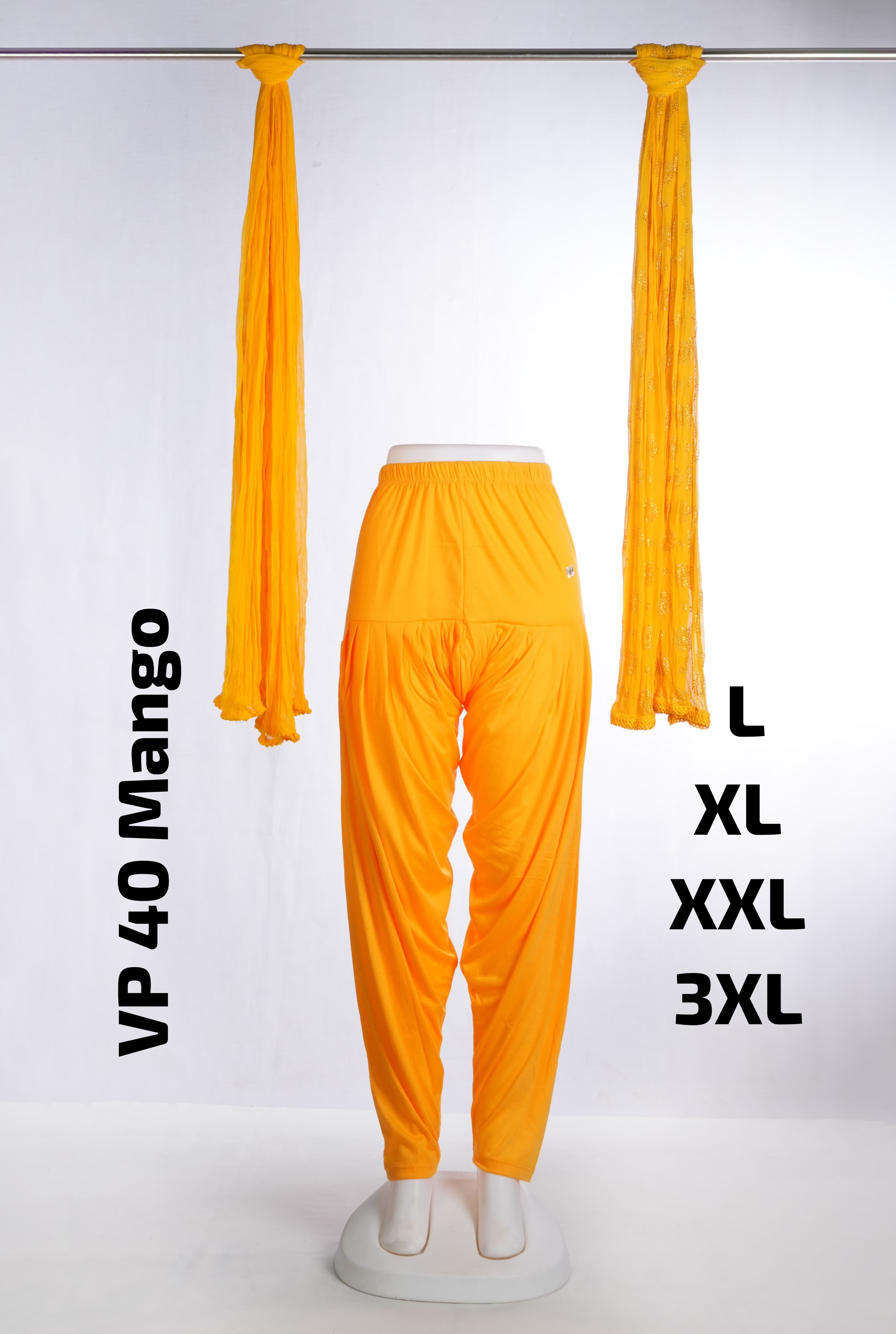 Premium Viscose Patiyala (VP 40 Mango)