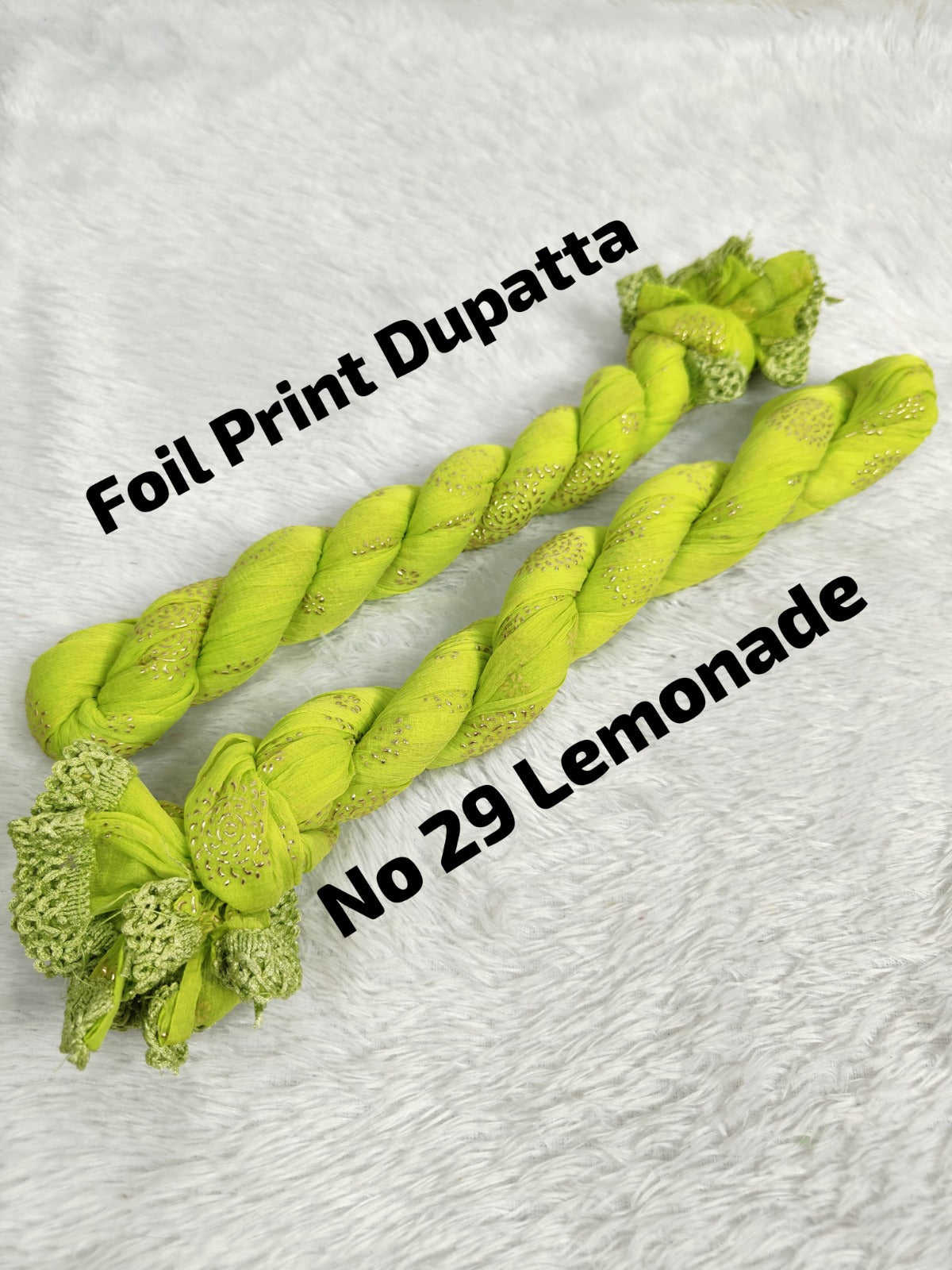 Premium Foil Print Dupatta 29