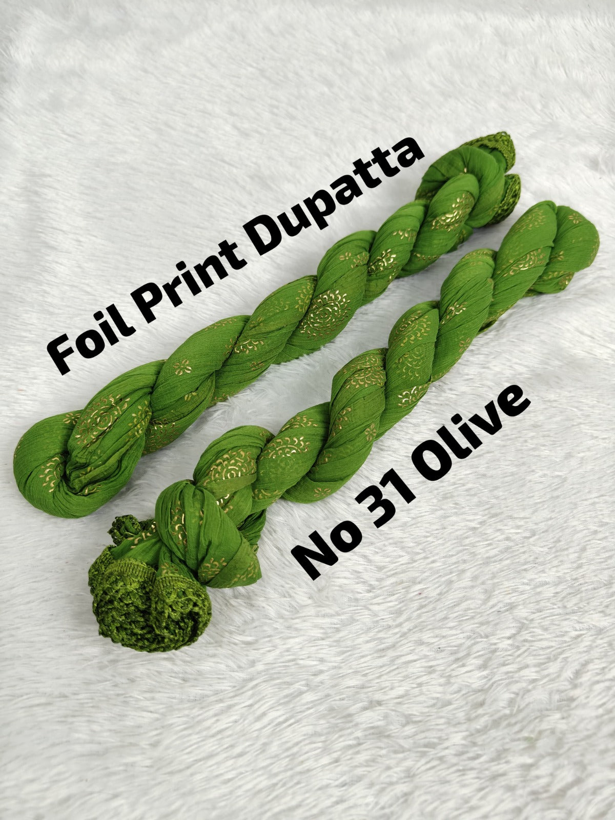 Premium Foil Print Dupatta 31