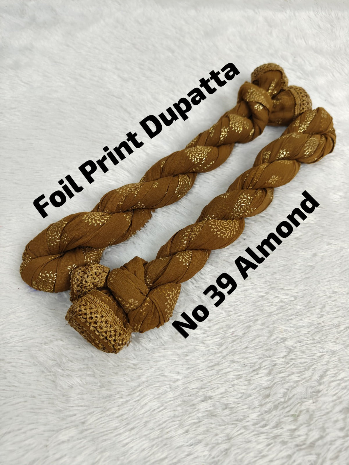 Premium Foil Print Dupatta 39