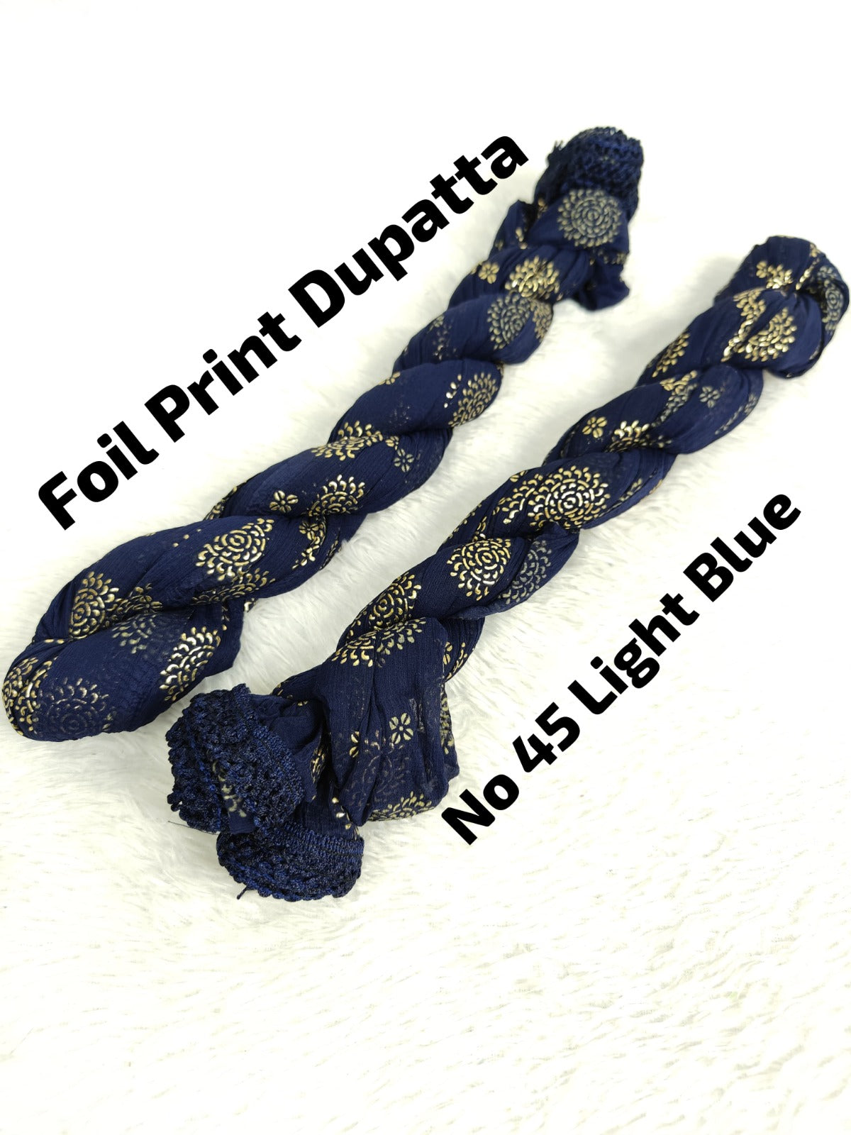 Premium Foil Print Dupatta 45