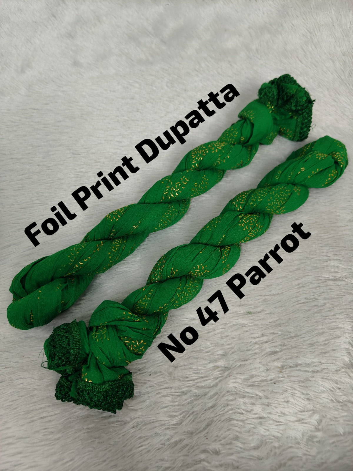 Premium Foil Print Dupatta 47