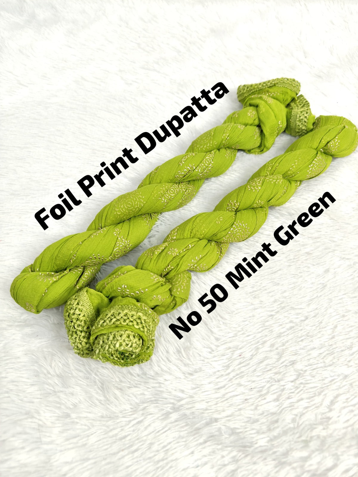 Premium Foil Print Dupatta 50