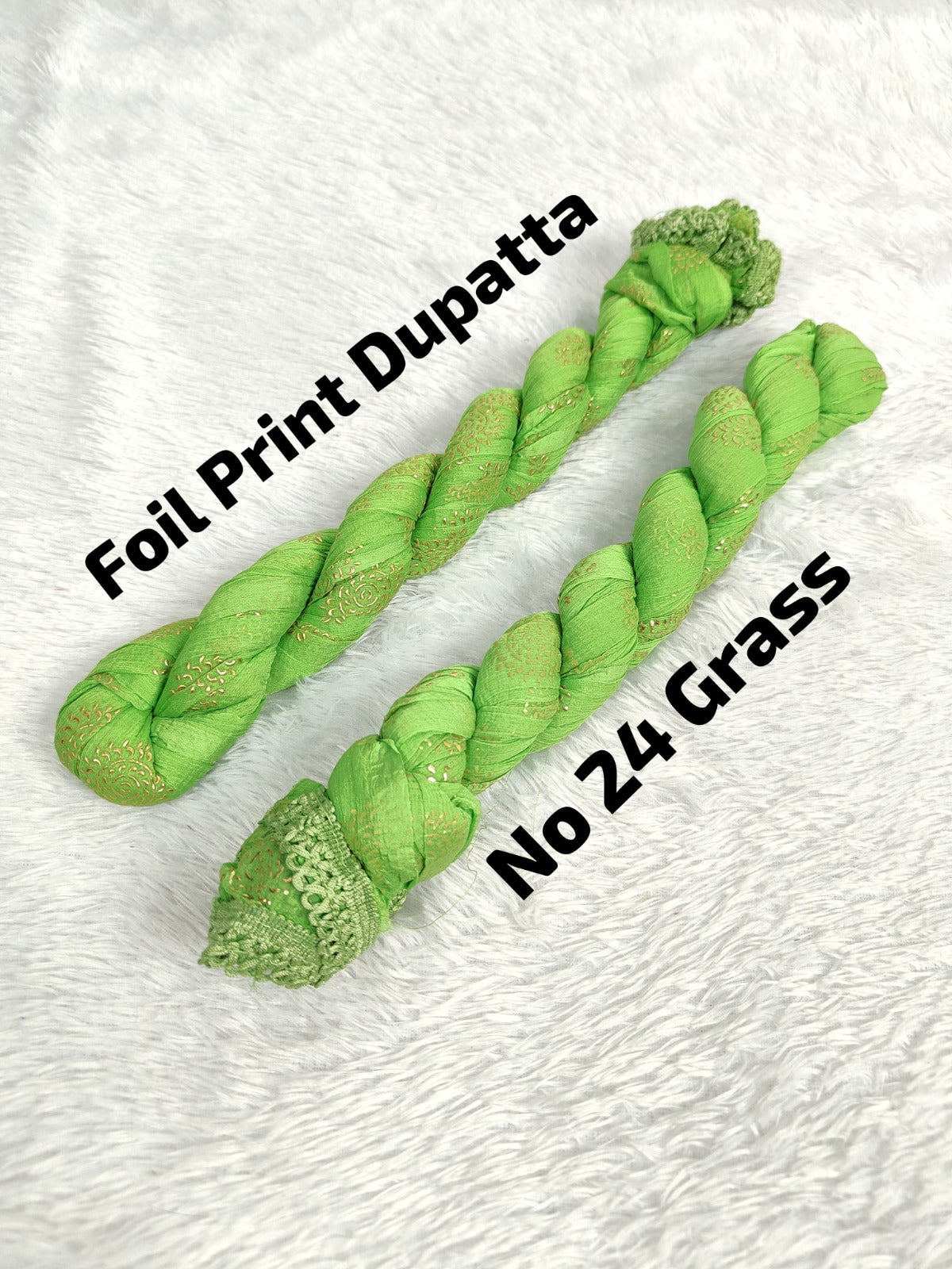 Premium Foil Print Dupatta 24