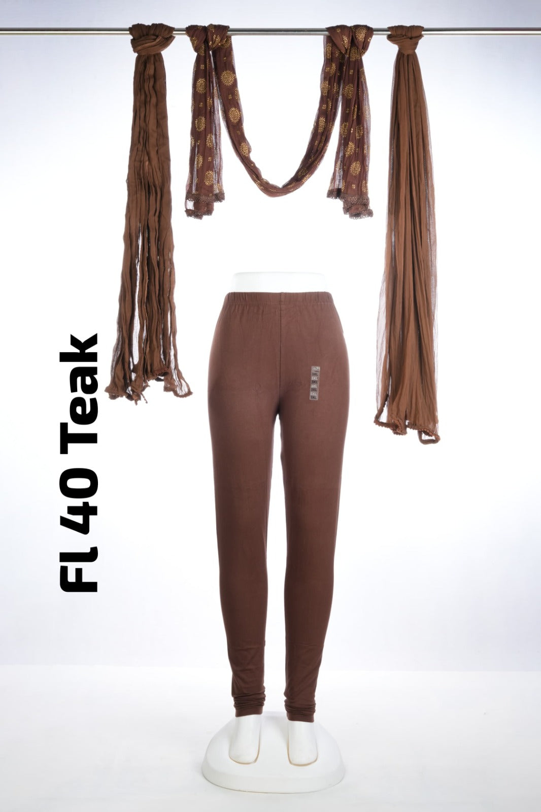Premium Full Length Leggings (FL 40 Teak )