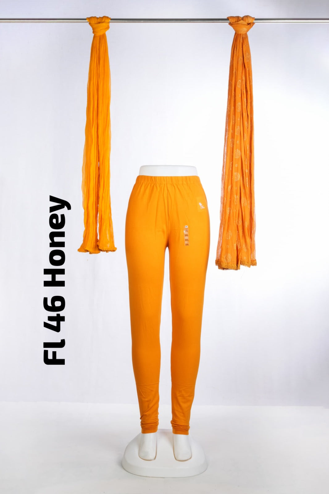 Premium Full Length Leggings (FL 46 Honey )