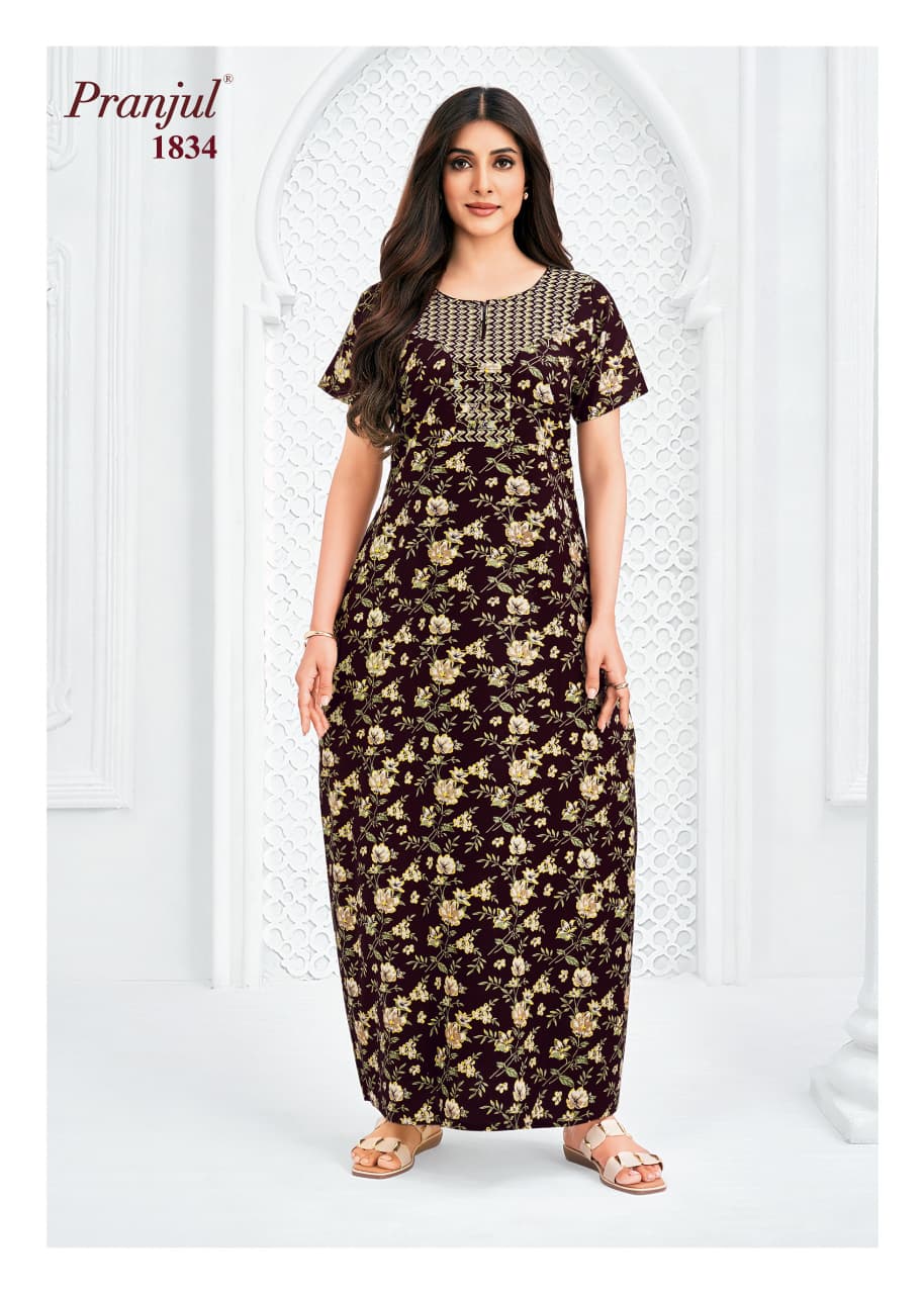 Pranjul Nighty (XXL)(No 1834)