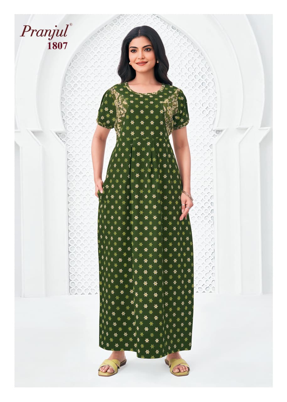 Pranjul Nighty (XXL)(No 1807)
