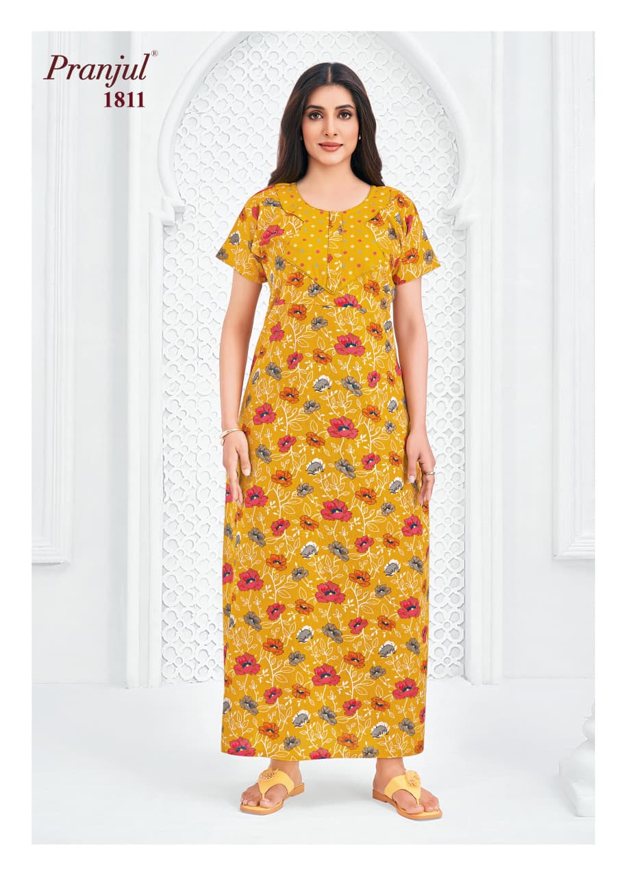 Pranjul Nighty (XXL)(No 1811)