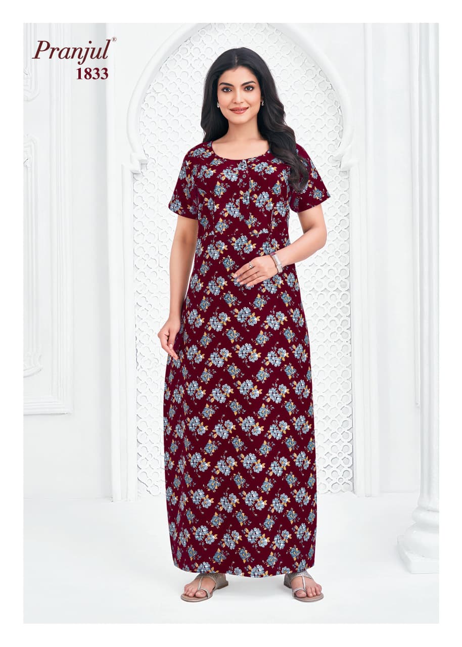 Pranjul Nighty (XXL)(No 1833)