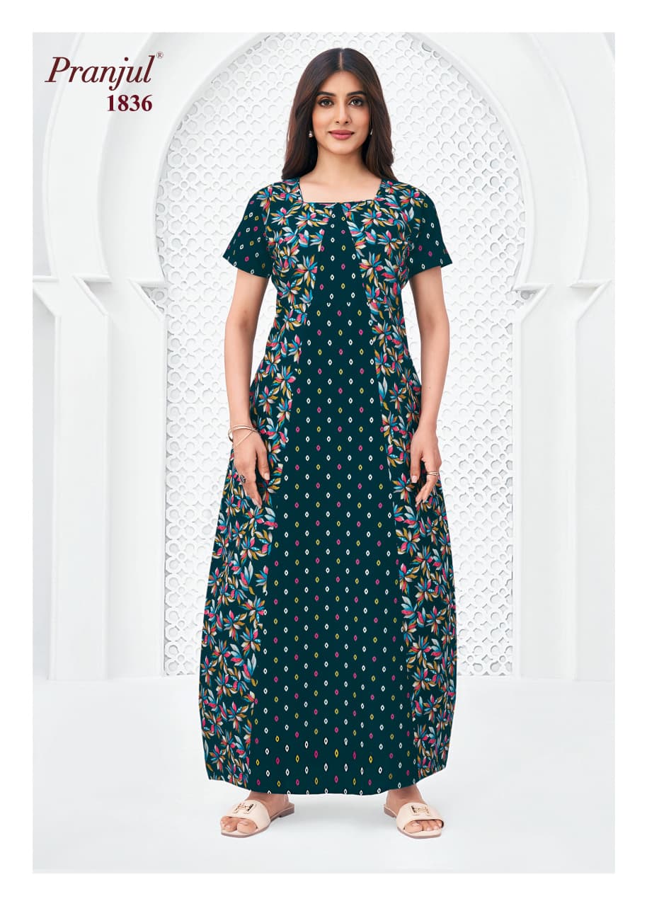 Pranjul Nighty (XXL)(No 1836)