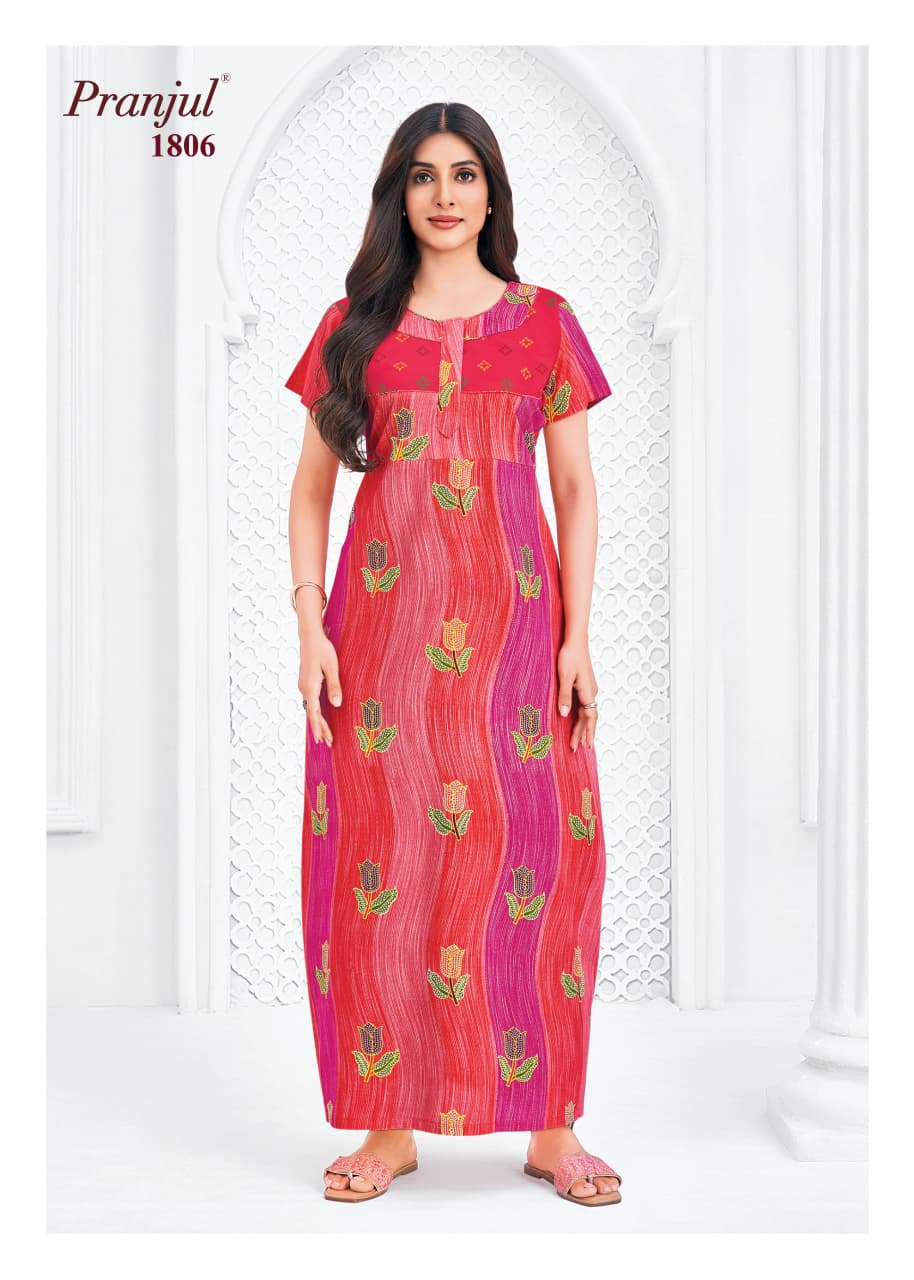 Pranjul Nighty (XXL)(No 1806)