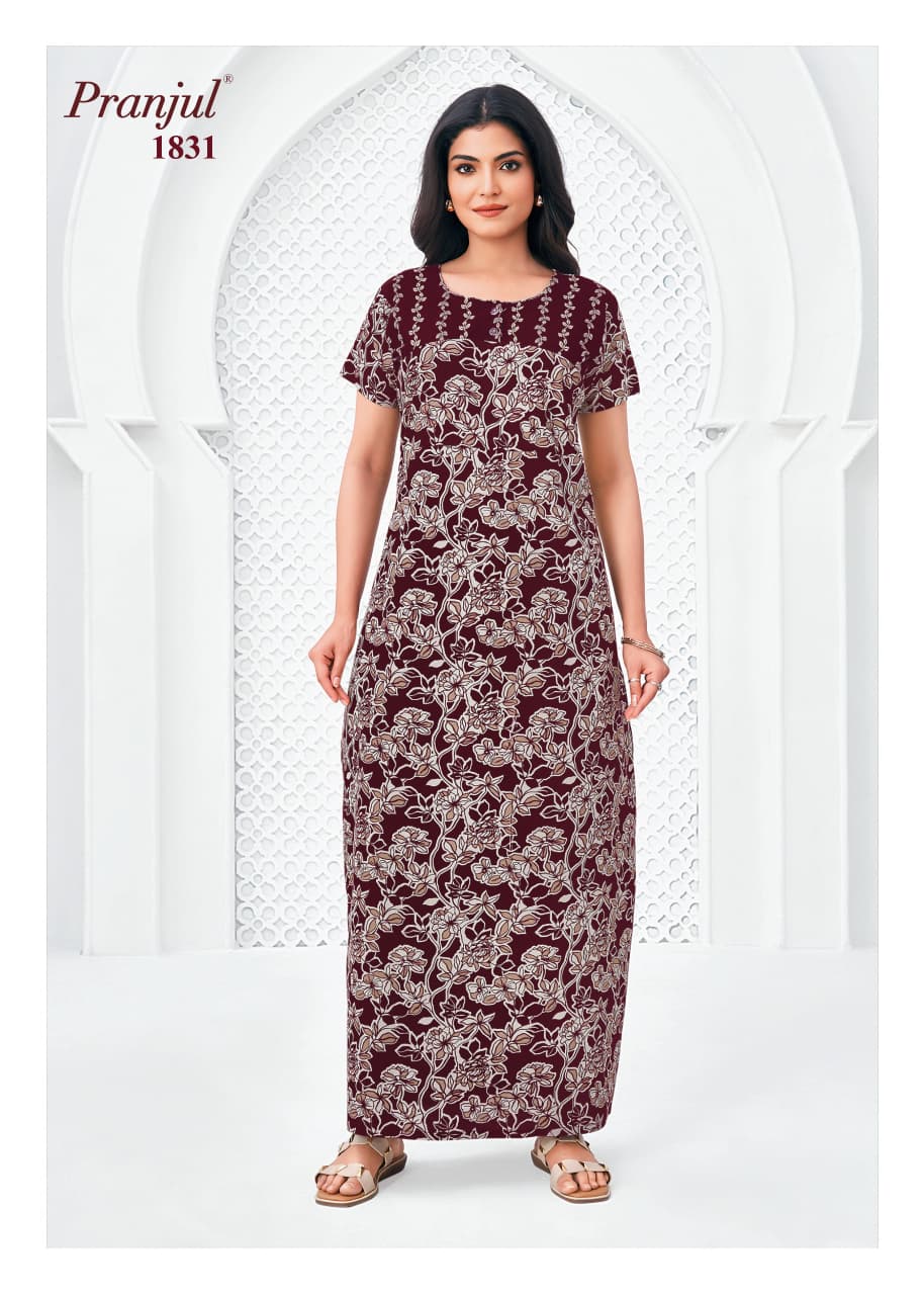 Pranjul Nighty (XXL)(No 1831)
