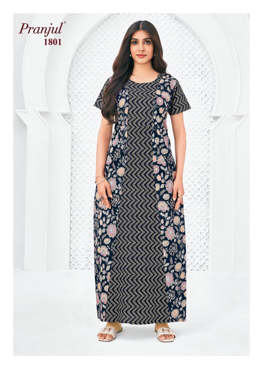 Pranjul Nighty (XXL)(No 1801)