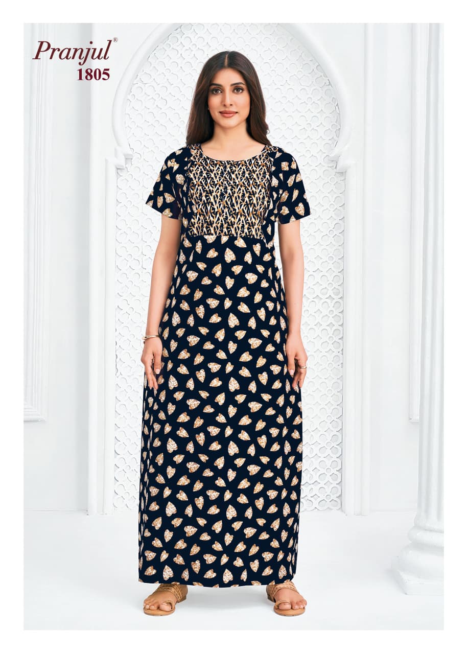 Pranjul Nighty (XXL)(No 1805)