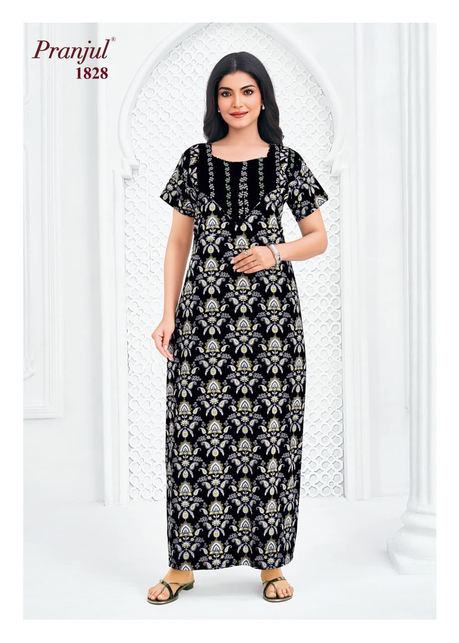 Pranjul Nighty (XXL)(No 1828)
