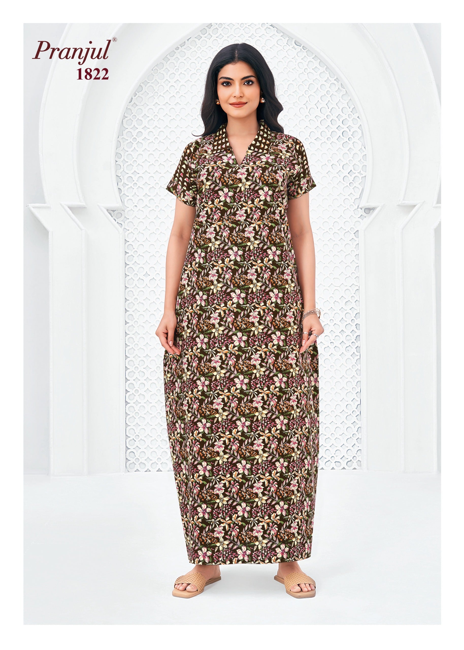 Pranjul Nighty (XXL)(No 1822)