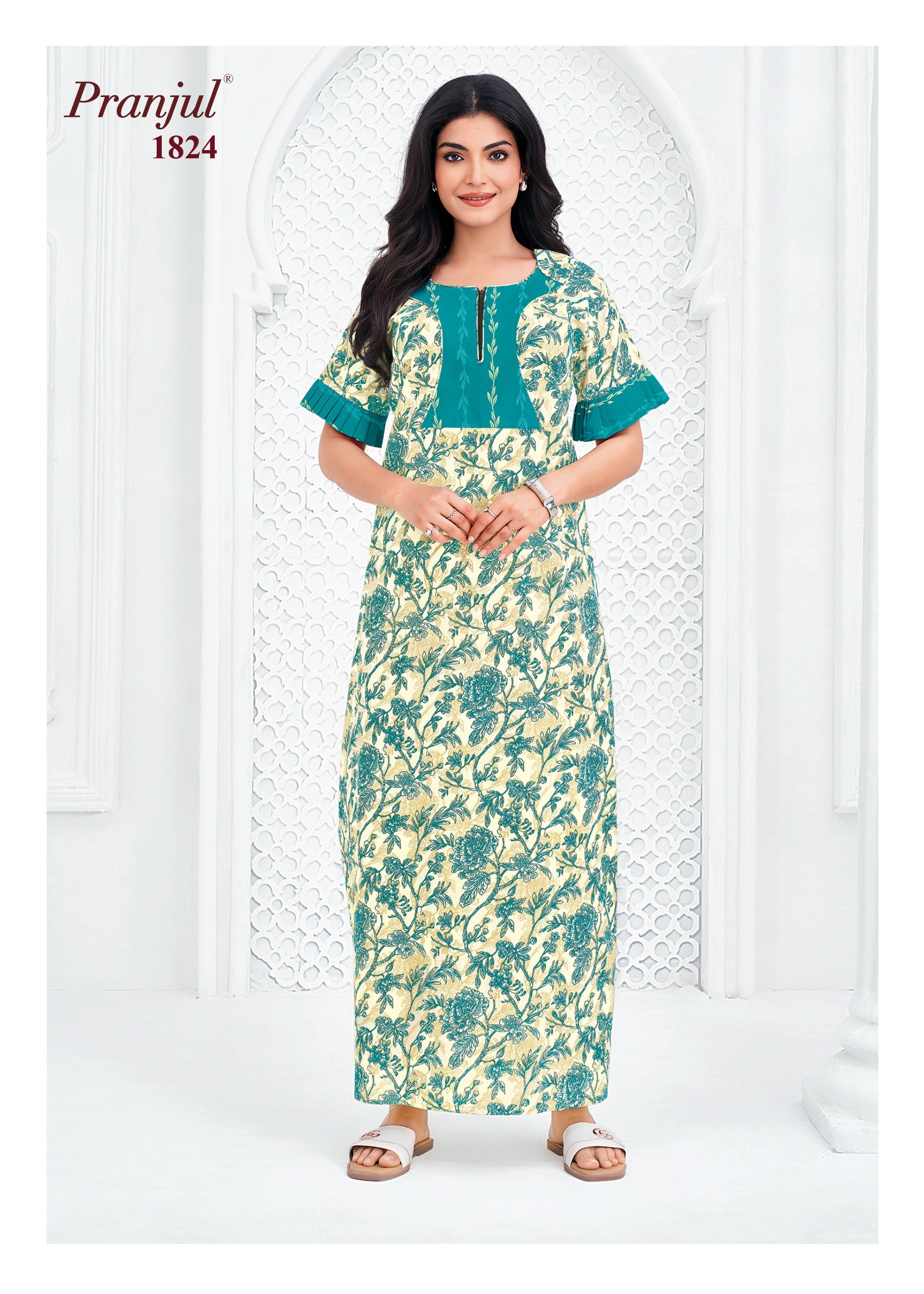 Pranjul Nighty (XXL)(No 1824)
