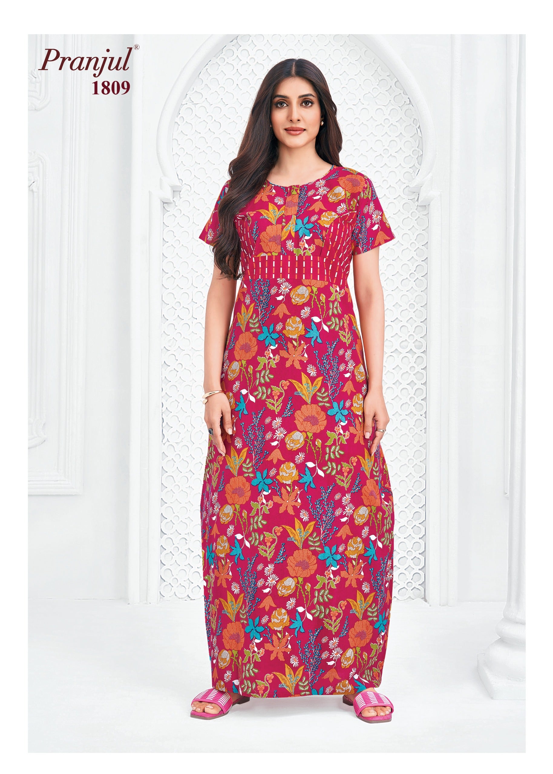 Pranjul Nighty (XXL)(No 1809)