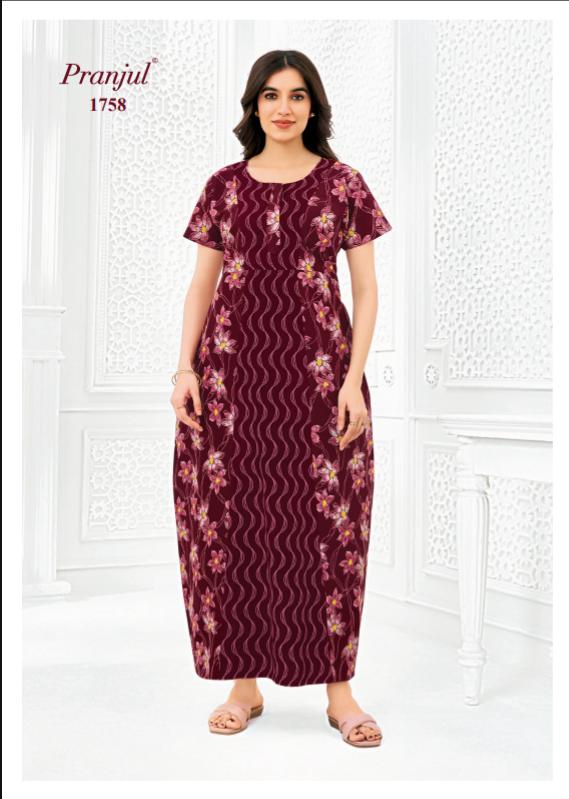Pranjul Nighty (XXL)(No 1758)