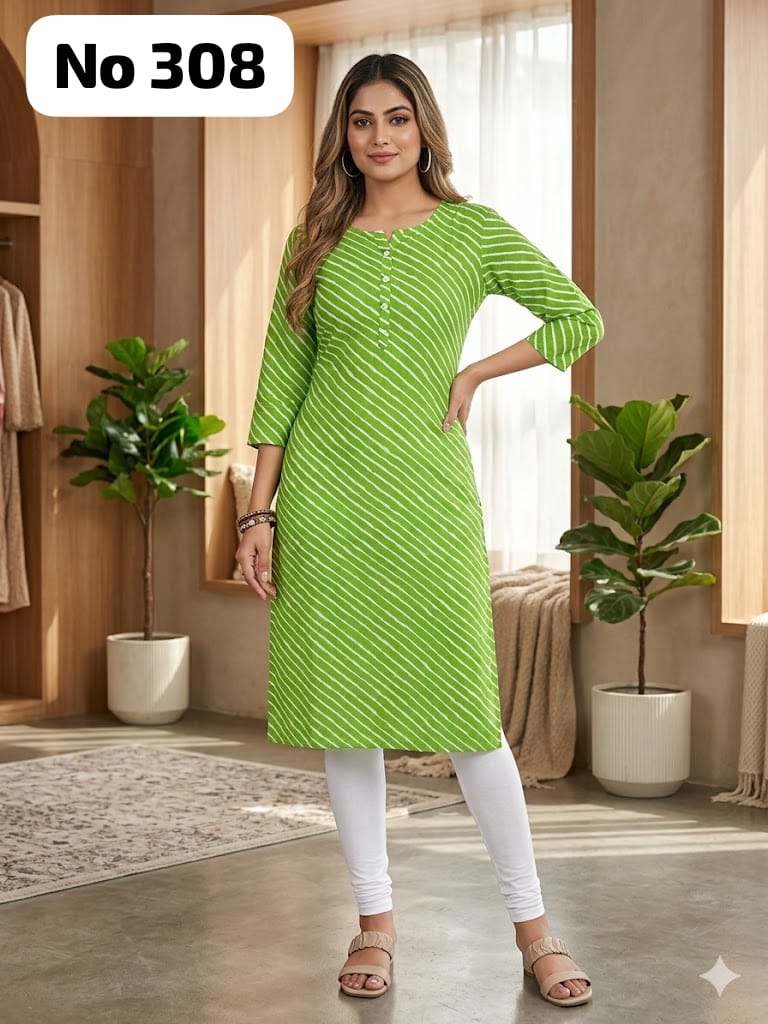 Dailywear Rayon Kurtis (No 308)