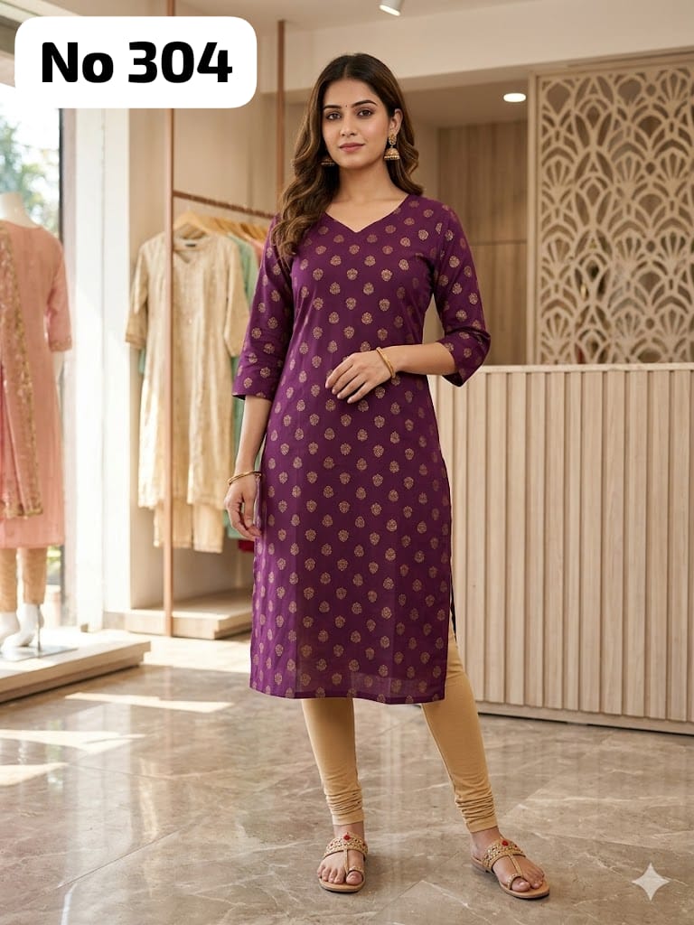 Dailywear Rayon Kurtis (No 304)