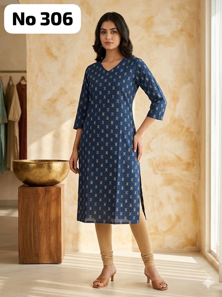 Dailywear Rayon Kurtis (No 306)