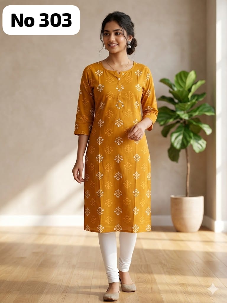 Dailywear Rayon Kurtis (No 303)