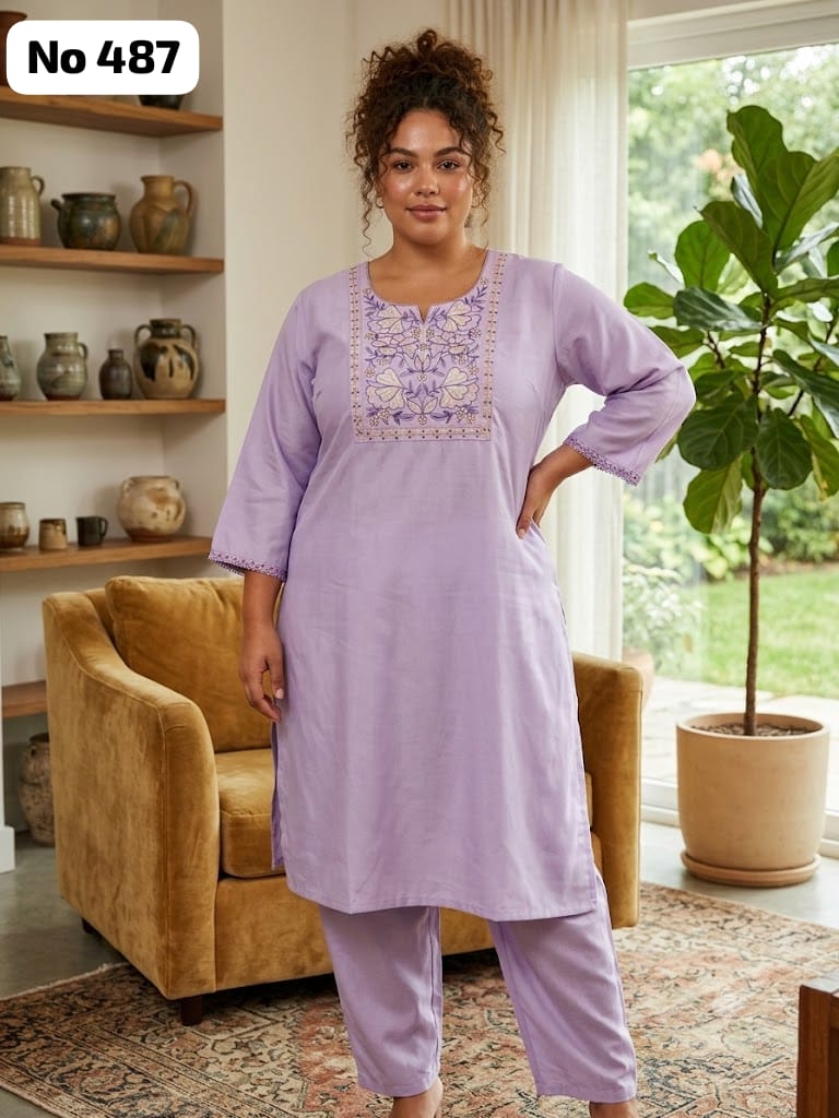 Berlin Silk 2 Pcs Set (No 487)