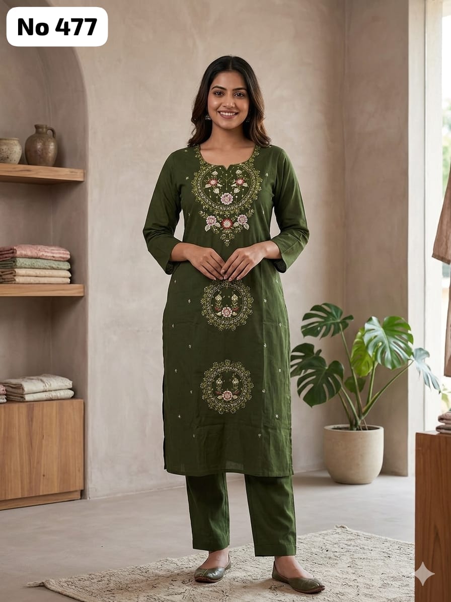 Cotton 2 Pcs Set (No 477)